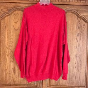 Men’s Domani Red Long Sleeve Sweater